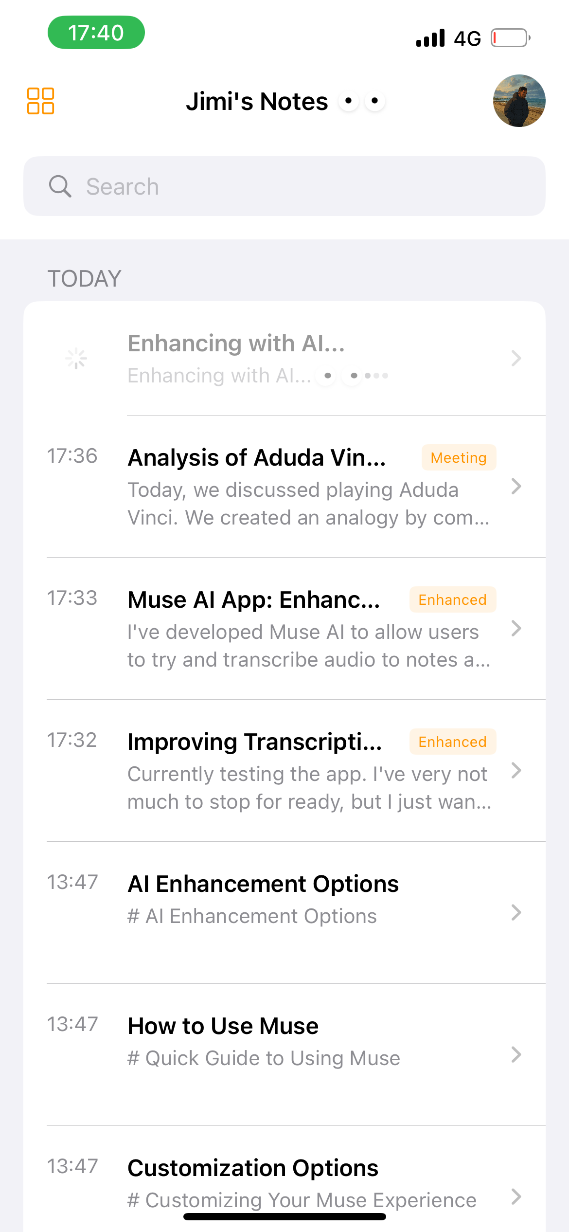 Muse AI Screenshot 6