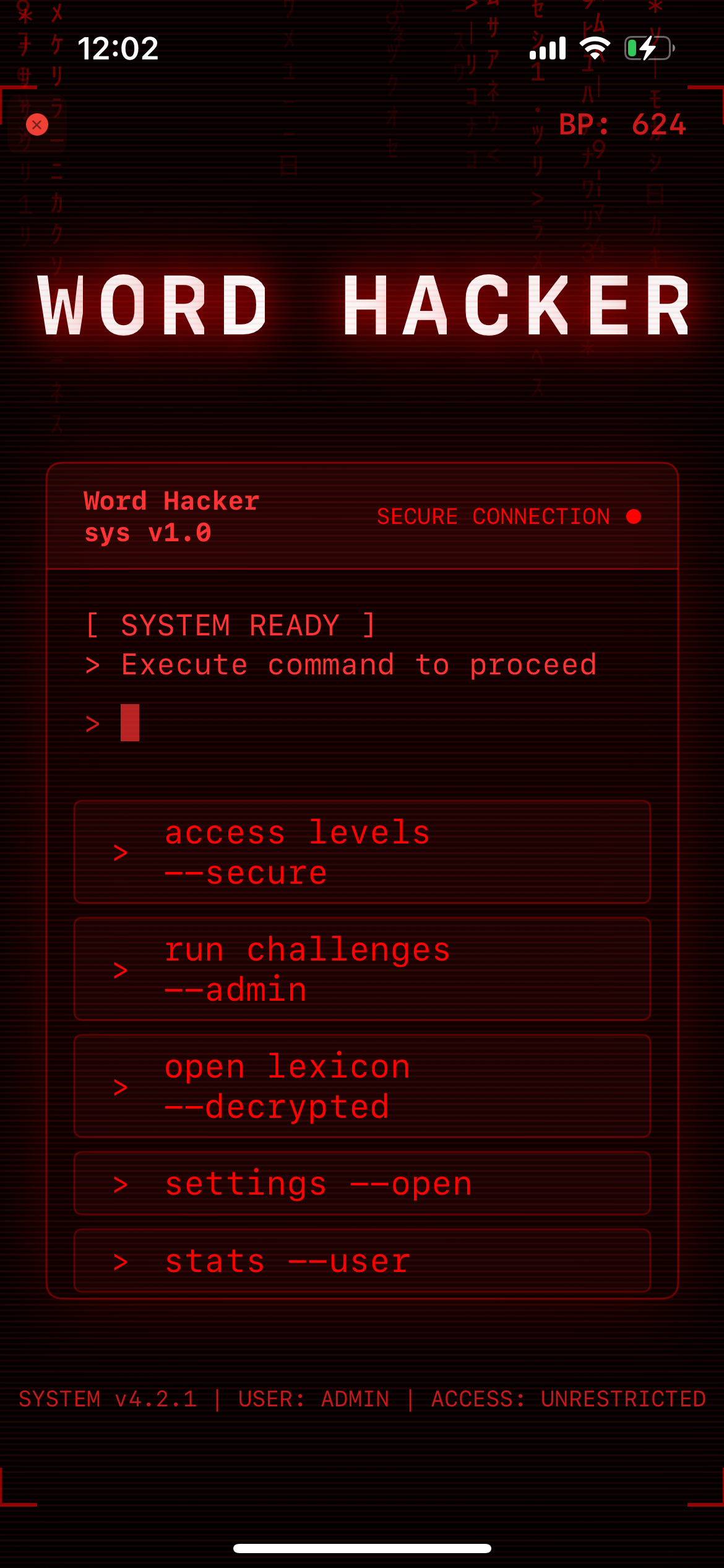 Word Hacker Screenshot 7