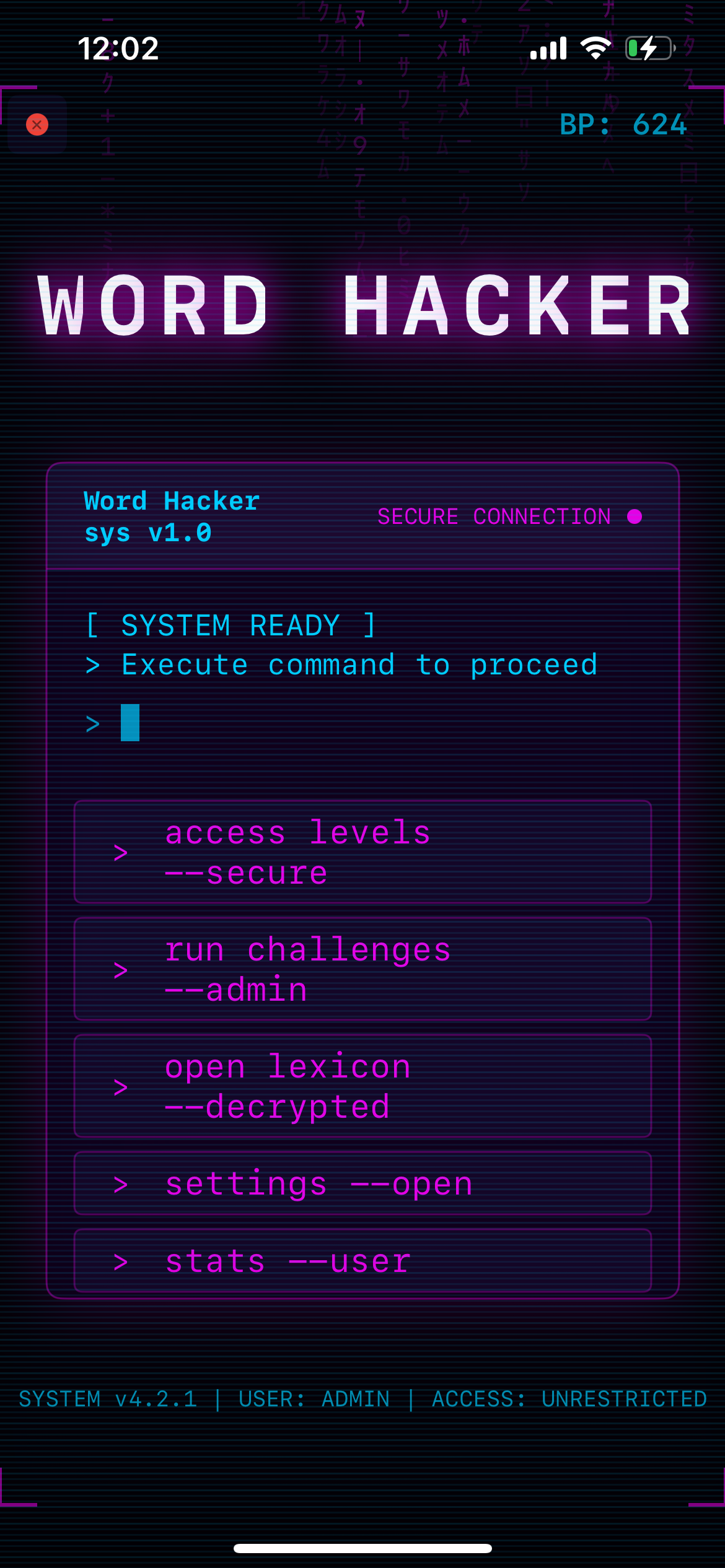 Word Hacker Screenshot 8
