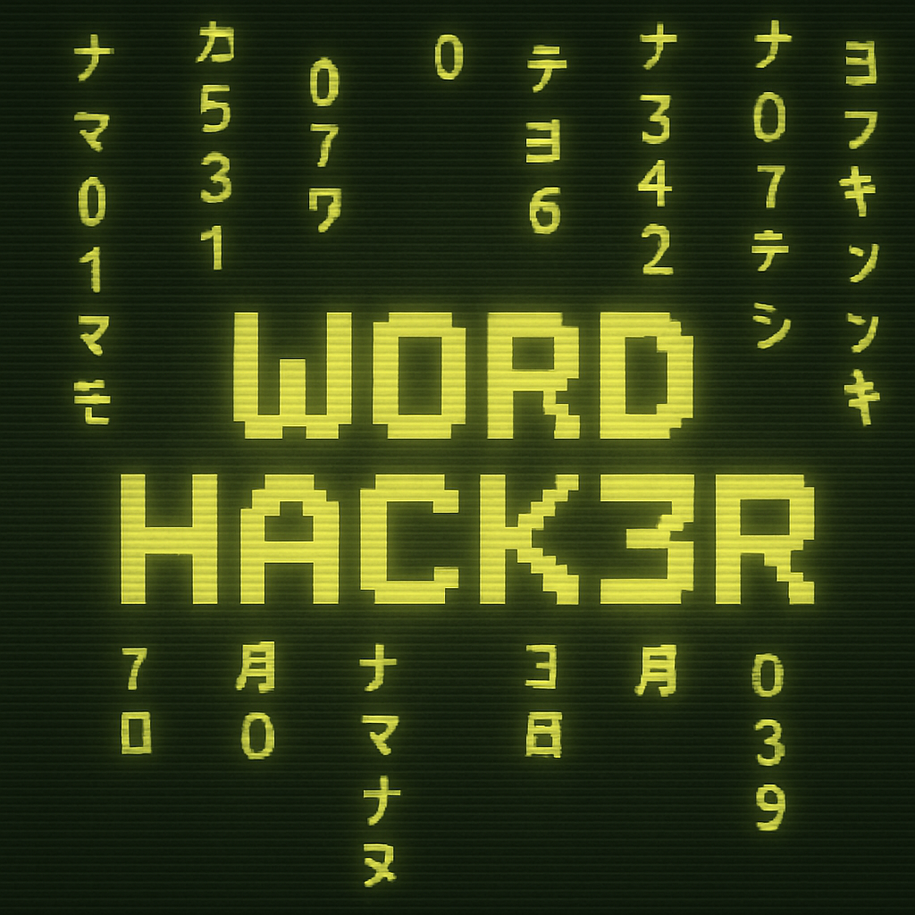 Word Hacker Icon